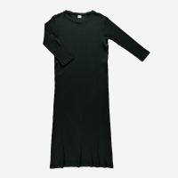 Damen Kleid ORCHIDÉE von Poudre Organic aus Bio-Baumwolle in pirate black