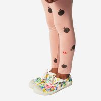 Kinder Leggings Poma allover von Bobo Choses aus Bio-Baumwolle und recycelter Baumwolle in rose 3