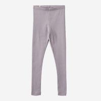 Kinder Rib Leggings Maddy von Wheat aus Bio-Baumwolle, Modal und Elasthan in lavender