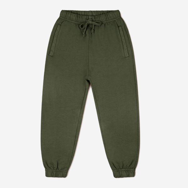 Kinder Hose Sweatpants von Matona aus Bio-Baumwolle in myrtle