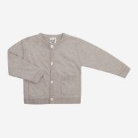 Cardigan Doppelstrick von Puri Organics aus Bio-Baumwolle...