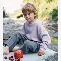 Kinder Crewneck Sweatshirt von Matona aus Bio-Baumwolle in lilac 4