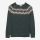 Damen Pullover von Serendipity aus Baby-Alpaka-Wolle in bottlegreen