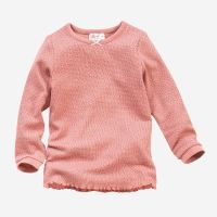 Kinder Schlafanzug von People Wear Organic aus Bio-Baumwolle in rosa 2