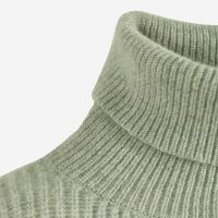 Cashmere-Sweater von Halfen aus Merino- & Kaschmirwolle in sage 2