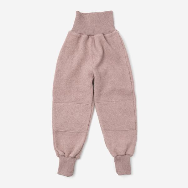 Kinder Walk-Hose von Halfen aus Wollwalk in mauve