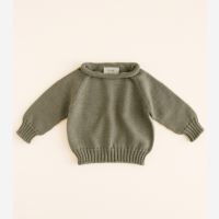 Baby Pullover Georgette von Hvid aus Merinowolle in...