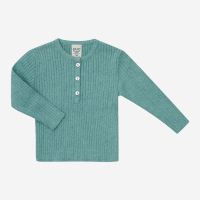 Pullover Henley von Puri Organics aus Bio-Baumwolle und...