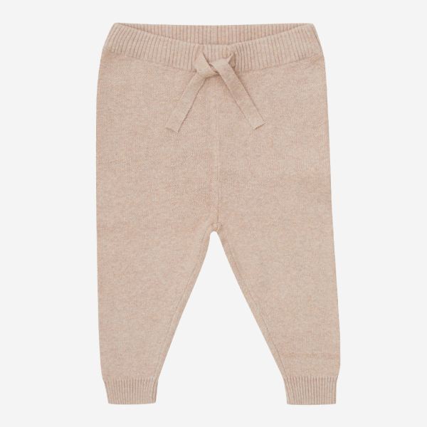 Joggingpant von Puri Organic aus Bio-Baumwolle und Leinen in sand