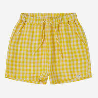 Kinder Classic Shorts von Matona aus Leinen in yellow gingham
