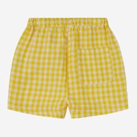 Kinder Classic Shorts von Matona aus Leinen in yellow gingham 2