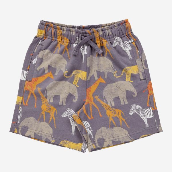 Kinder Niklas Sweat Shorts von Sense Organics aus Bio-Baumwolle in safari