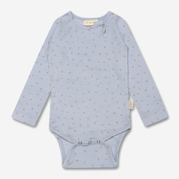 Body Bio-Baumwolle/Modal Dots spring blue