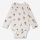 Baby Langarm Body von Petit Piao aus Bio-Baumwolle mit Print Stachelbeere