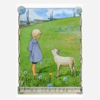 Postkarte „Kind mit Schaf“ von Elsa Beskow
