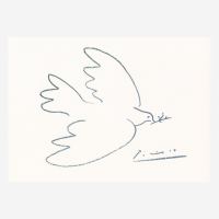 Postkarte „Friedenstaube“ von Pablo Picasso