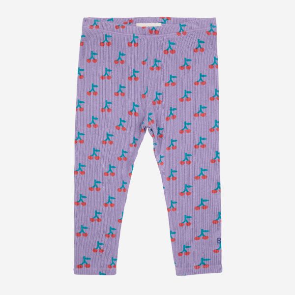 Baby Leggings Bio-Baumwolle Cherry