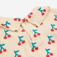 Baby Kragen-Shirt Cherry Bio-Baumwolle