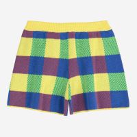 Damen Shorts Vichy jacquard