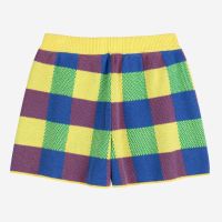 Damen Shorts Vichy jacquard